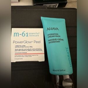 Face mask and peel.   NEW